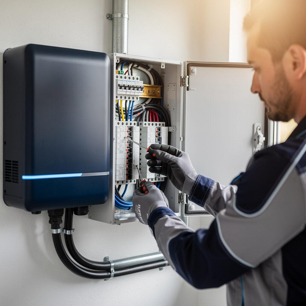 Integration in Hauselektronik – Bechtold Solar-Technik GmbH