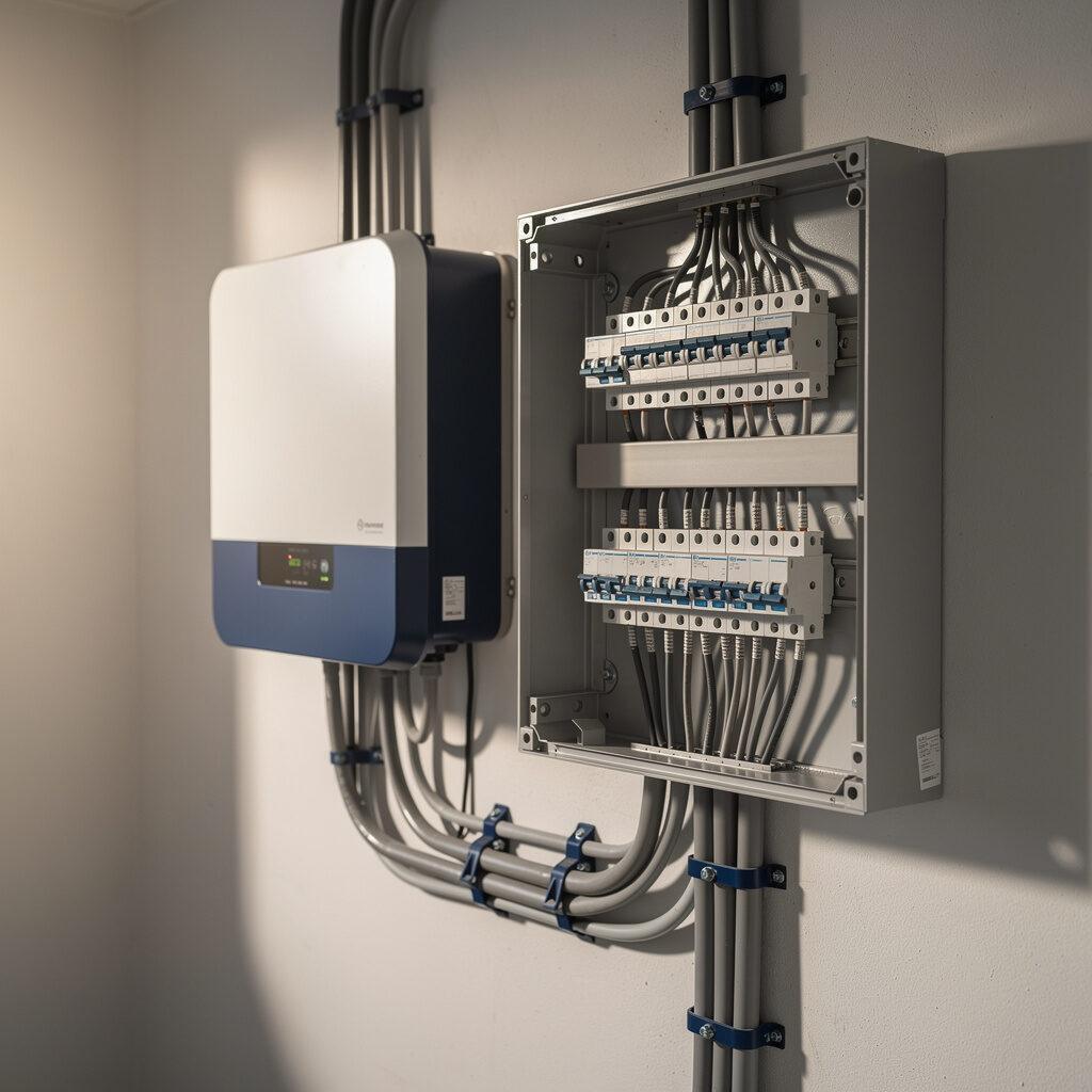 Integration in Hauselektronik – Bechtold Solar-Technik GmbH